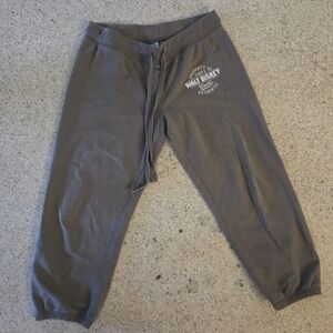 Walt Disney World Parks Gray Drawstring Joggers Sweatpants Unisex Small